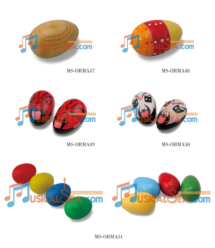 Colorful Chicken Shake, Wooden Maracas, ORFF Musical instrument